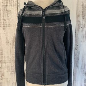 Black and Gray Lululemon Sweatshirt